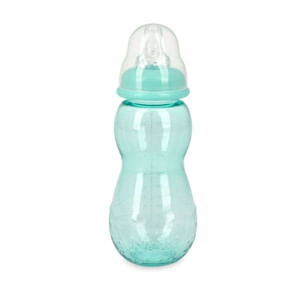 Nuby Non-Drip Standard Neck Baby Bottle, 10 fl oz, 3 Count