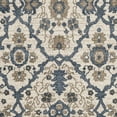 thumbnail image 6 of SAFAVIEH Carolina Bronte Floral Bordered Area Rug, Cream/Dark Blue, 5'1" x 5'1" Square, 6 of 7