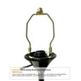 thumbnail image 6 of SLIP UNO Adapter Converts your 10" high Lampshade to fit on SLIP UNO Lamp Base (1 7/16" opening) - 7"h in Polished Brass, 6 of 6
