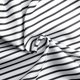 thumbnail image 5 of Pntutb Moda Mujer Cuello Redondo Botones Impresos Manga Larga Dobladillo Asimétrico Top Pntutb Pntutb-2580, 5 of 6