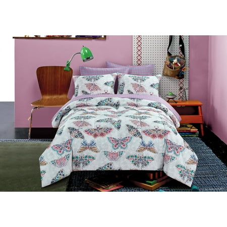 Heritage Club Kids Butterfly Bed in a Bag Bedding Set w ...