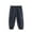Dark Blue, variant on BELLZELY Toddler Boys Clothes Boys Casual Trousers Cargo Pants Fashion Solid Color Length Pants Elastic Cuffs Pants
