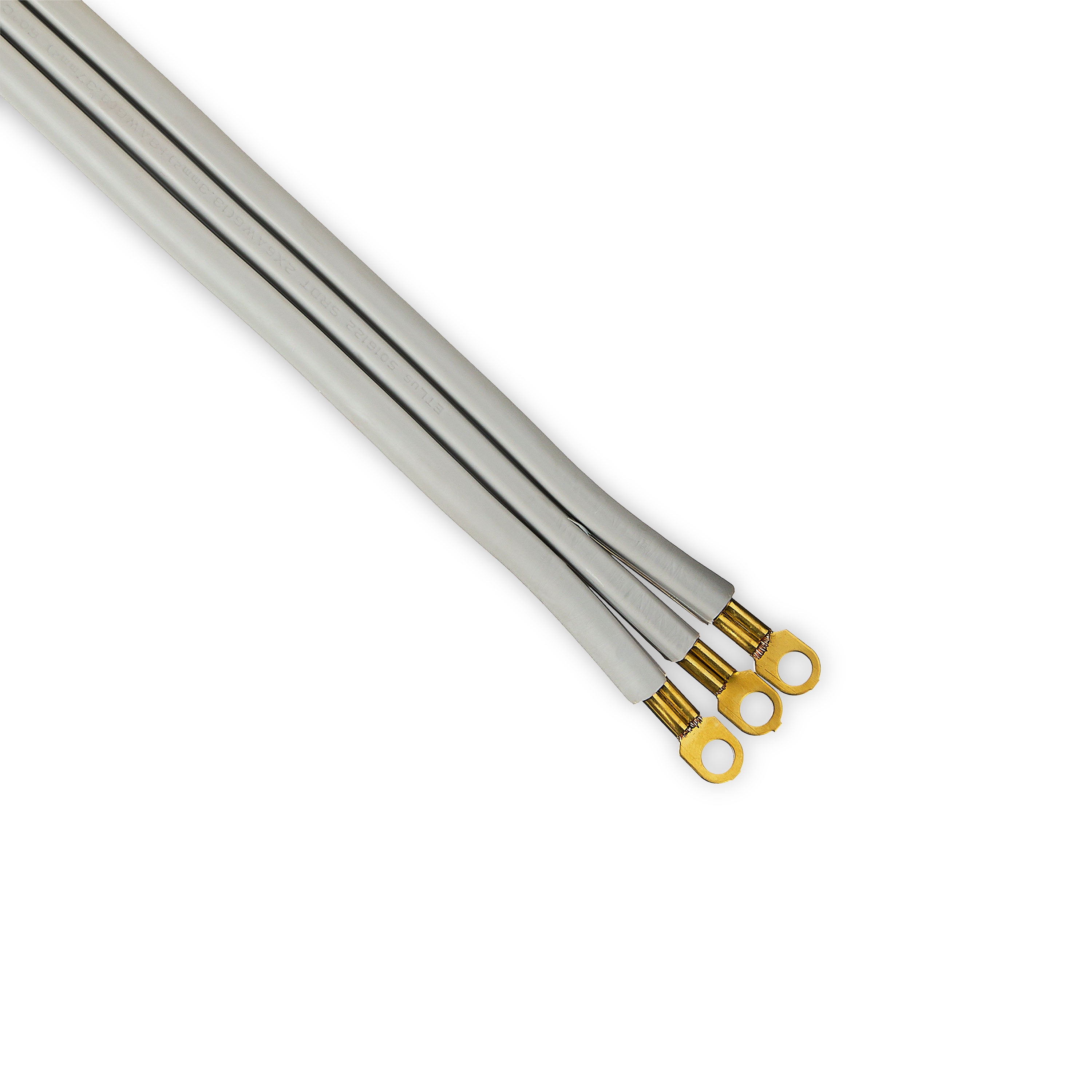 Hyper Tough 6-Foot 3-Wire Range Cord, 50 Amps, Grey, Right-angle Plug, 125/250V, 50A
