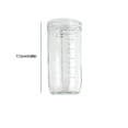 thumbnail image 3 of Bread Leavening Glass Jars, Sourdough Starter Jar with Thermometer & Date Tape, Kitchen Storage for Fermentation, Multi-Purpose Glass Jar for Baking and Kitchen Organization, 3 of 6