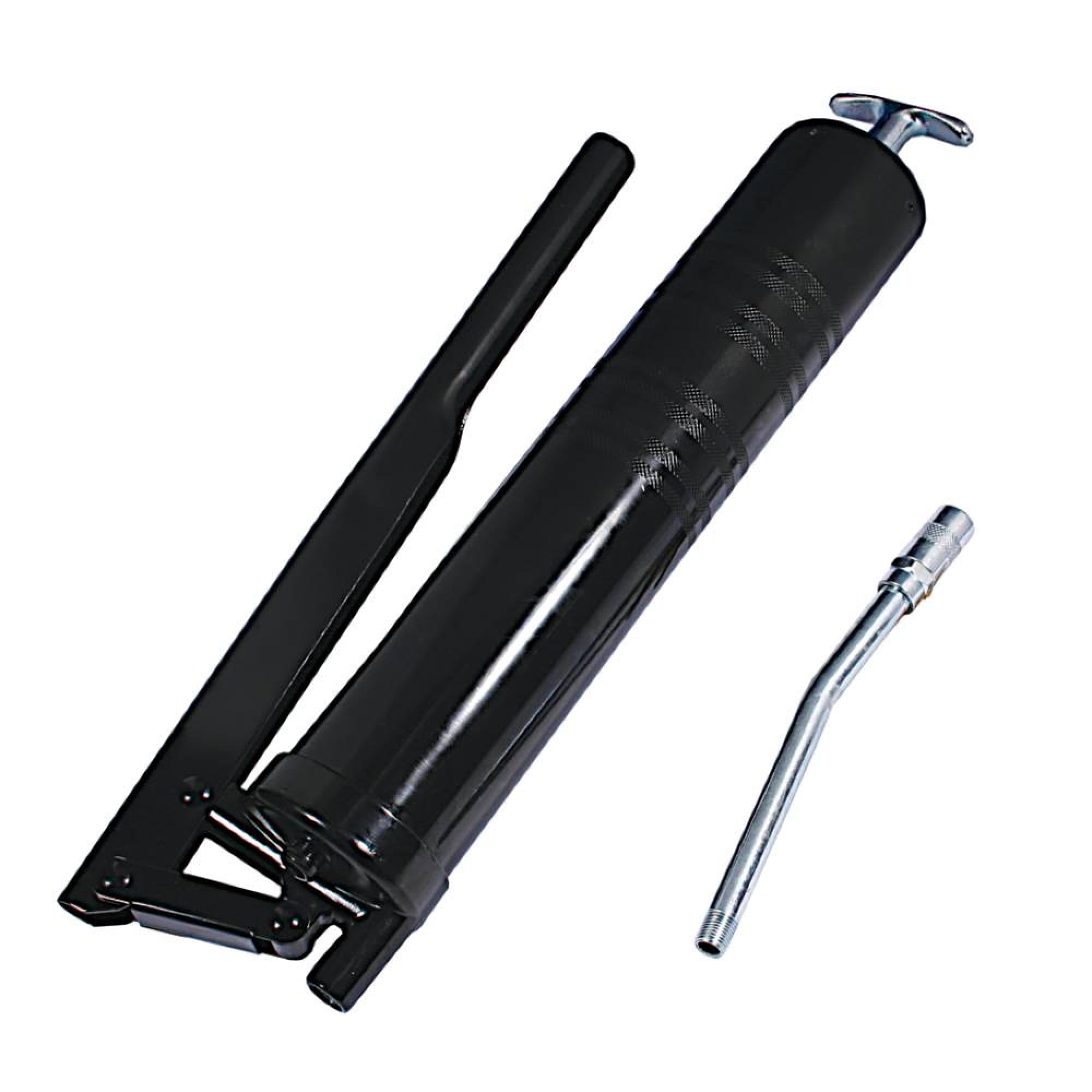 Plews &amp; Edelmann Lever-Action Grease Gun, 6" Extension, 6, 000psi, 14oz Cartridge, Bundle of 2
