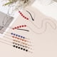 thumbnail image 4 of Cadena de Gafas Uxcell para Mujeres con Lanyard Soporte de Gafas de Cristal Gafas de Sol Naranja Mariposa, 4 of 7