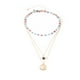 thumbnail image 4 of Colgante único Collar en Capas Fiesta Simple Exquisito Collar Accesorio de joyería RegaloOro, 4 of 5