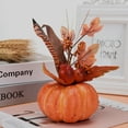 thumbnail image 3 of Hoja de Arce Calabaza Artificial ANGGREK Decoración de Otoño Halloween Acción de Gracias, 3 of 8