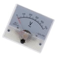 thumbnail image 4 of DOLITY Rectangle Ammeter Current Tester Analog Panel Voltmeter, Measuring Range 0-150V 0-500V, 4 of 8
