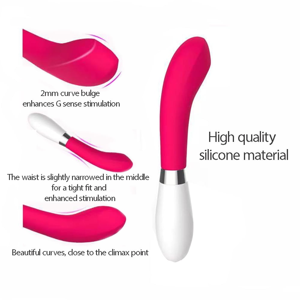 FashionMio Sex Toy Vibrator for Women, 3 in 1 Adult Sensory Toys Sex Dildo Vibration for Couples, Rose image