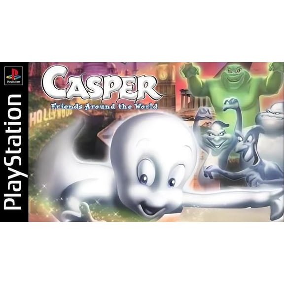 Pre-Owned Casper Friends Around the World - PS1