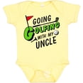 thumbnail image 3 of Inktastic Going Golfing with My Uncle Kids Golf Boys or Girls Baby Bodysuit, 3 of 5