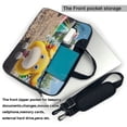 thumbnail image 2 of Lsque Pikmin Pattern Laptop Bag – Portable & Slim Single-Shoulder Computer Case with Adjustable Strap, Protective, Lightweight for 13”/14”/15.6” Laptops, 2 of 8