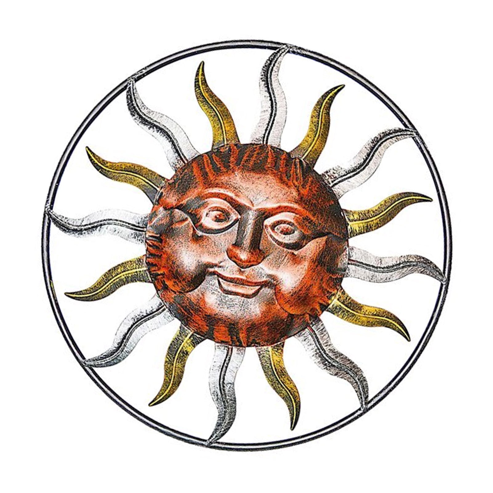 Sun Face Metal Wall Art Decor Unique Home Artistic Decoration Exquisite Metal Celestial Sculpture With Vintage Design For Indoor Outdoor Home Garden Patio Porch Walmart Com Sun Face Metal Wall Art Decor Unique Home Artistic Decoration Exquisite Metal Celestial Sculpture With Vintage Design For Indoor Outdoor Home Garden Patio Porch Walmart Com