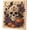 #A01-Skeleton, variant on Halloween Puppy Pearl Art DIY Kit, Pearl Painting Kits for Adults, Pearls Diamond Art, Spooky-Cute Design, Fall Home Decor, Wall Art, Adults Craft Kit, 3D DIY Pearl Painting