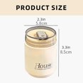 thumbnail image 3 of Toothpick Dispenser Toothpick Case Popping Up Toothpick Organizers Home Table Accessory Toothpick Jar for Toothpick Silver Color, 3 of 4