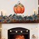 thumbnail image 4 of Guirnaldas Navideñas Artificiales de 2 Metros de Largo, de Ratán Verde con Agujas, de Plástico, Decorativas para Chimenea, Valla, Balcón y Puerta., 4 of 6