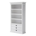 thumbnail image 2 of Classic White Bookcase, 2 of 9