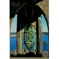 thumbnail image 2 of Moore, Brian 23x32 Black Ornate Wood Framed with Double Matting Museum Art Print Titled - St. Johns Arches I, 2 of 4