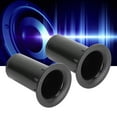 thumbnail image 4 of 80 Mmx42.5 Mm 4pcs Orificio De Inversión De Altavoz Duradero Suave, Ventilación Del Altavoz Inversor, Negro Para Altavoz De 4-6 Pulgadas, 4 of 7