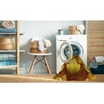 thumbnail image 2 of Ahgly Tapis Rectangulaire Lavable en Machine Intérieur Transitionnel Acajou Brun, 2 Pieds x 4 Pieds, 2 of 7