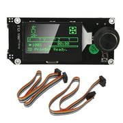 LCD Graphic Smart Display Control Board Mini12864 V3 3D Printer Smart Controller with Storage Card Slot and Cable