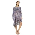 thumbnail image 2 of Moomaya Summer Bikini Cover Up Kaftan For Womens Sexy Sheer Swimwear Caftan Beach Dress, 2 of 7