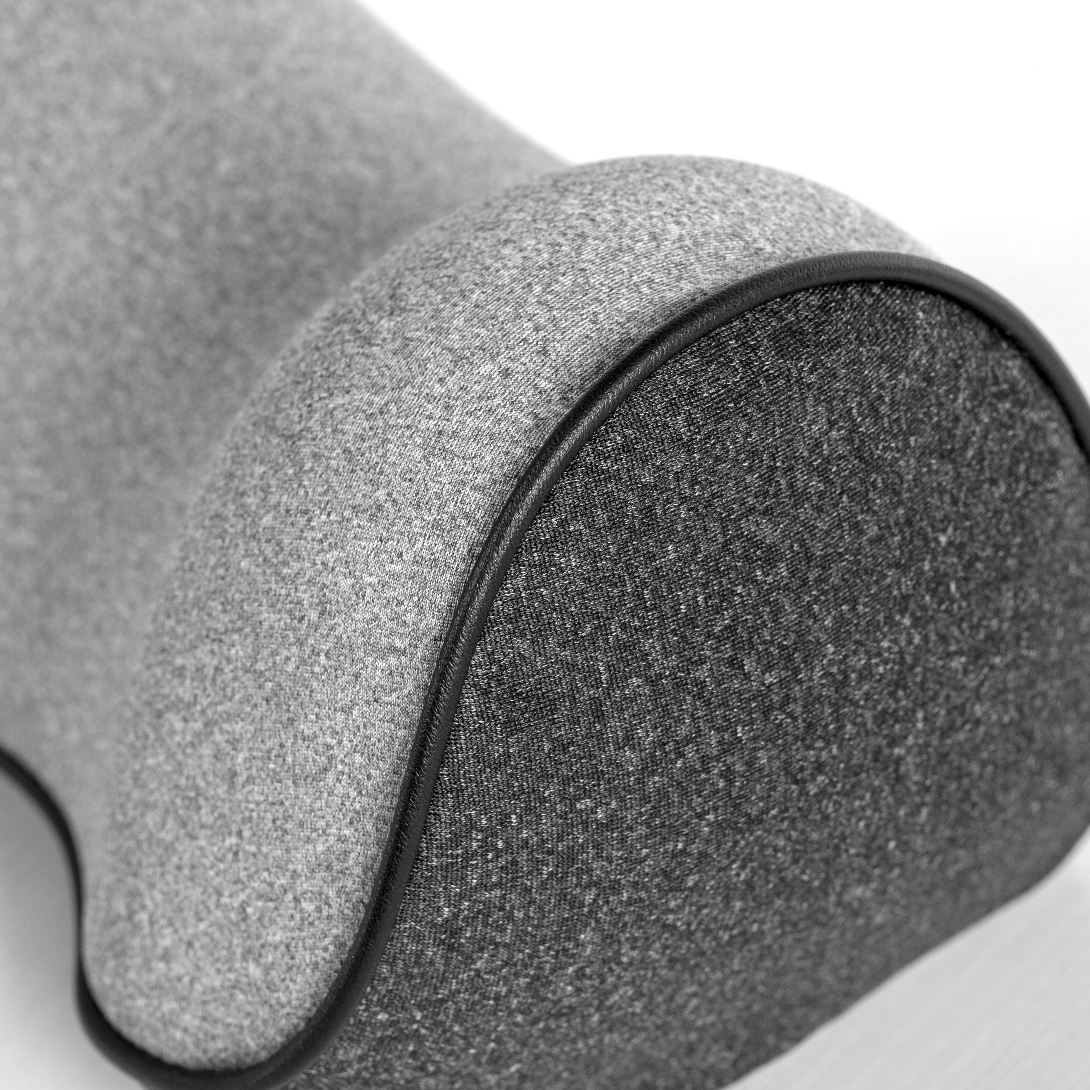 (2 pack) Auto Drive 1 Piece Memory Foam Car Head Support Polyester Gray - Universal Fit, 22CU15