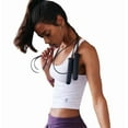 thumbnail image 2 of Workout Tank Tops for Women Square Neck Sleeveless Camisole Seamless Racerback Gym Athletic Yoga Shirts White XS, 2 of 7