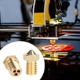thumbnail image 4 of Visland Hot End Three Eyed Spray Nozzle High Durability Easy to Install Universal High Flow Nozzle 3D Printer Accessories, 4 of 8