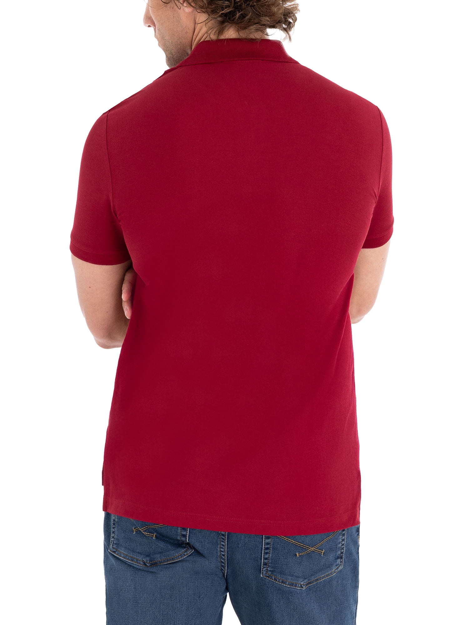 U.S. Polo Assn. Men's Performance Pique Polo Shirt