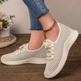 thumbnail image 5 of Women's Walking Sneakers - Lightweight Breathable Anti Slip Mesh Shoes for Running Workout, 5 of 10