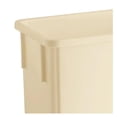 thumbnail image 3 of 23 Gallon Beige Slim Tall Plastic Industrial Trash Cans for Kitchen and Restaurant, 3 of 7