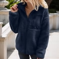 thumbnail image 2 of Winter Warm Women Jacket Coat Women's Autumn And Winter Jacket Warm Long Sleeve Polar Jacket Zipper With Pockets Soft Comfortable Long Sleeve Hooded Jacket For Women, 2 of 4