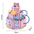 thumbnail image 2 of 3D Duzzle House Cardboard Color House 3D Puzzle DIY Educational Toy, 2 of 2