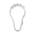thumbnail image 3 of (2 pack) Mainstays Clear Easy Glide Rollerball Plastic Shower Curtain Rings, Set of 12, 3 of 6