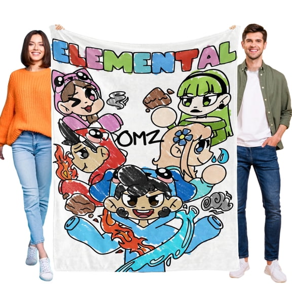 mz CrewO Throw Blanket Gifts for Fans Lover Girls Boys Women Present Hoodie Him Bed 60"x80"