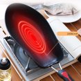 thumbnail image 3 of Fish Shaped Frying Pans, Non Stick Non Stick Frying Pan Easy To Clean Wood Handle  for Restaurant, 3 of 8