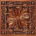 thumbnail image 3 of DCT10-Milan 2 ft. x 2 ft. PVC Glue-up or Lay-in Ceiling Tile in Aged Copper (100 Sq.ft / Pack) - 25 Pieces, 3 of 21