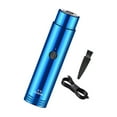 thumbnail image 1 of Langgg Mini Electric Shaver Portable Waterproof Easy to Clean USB Charging Washable Blue, 1 of 9