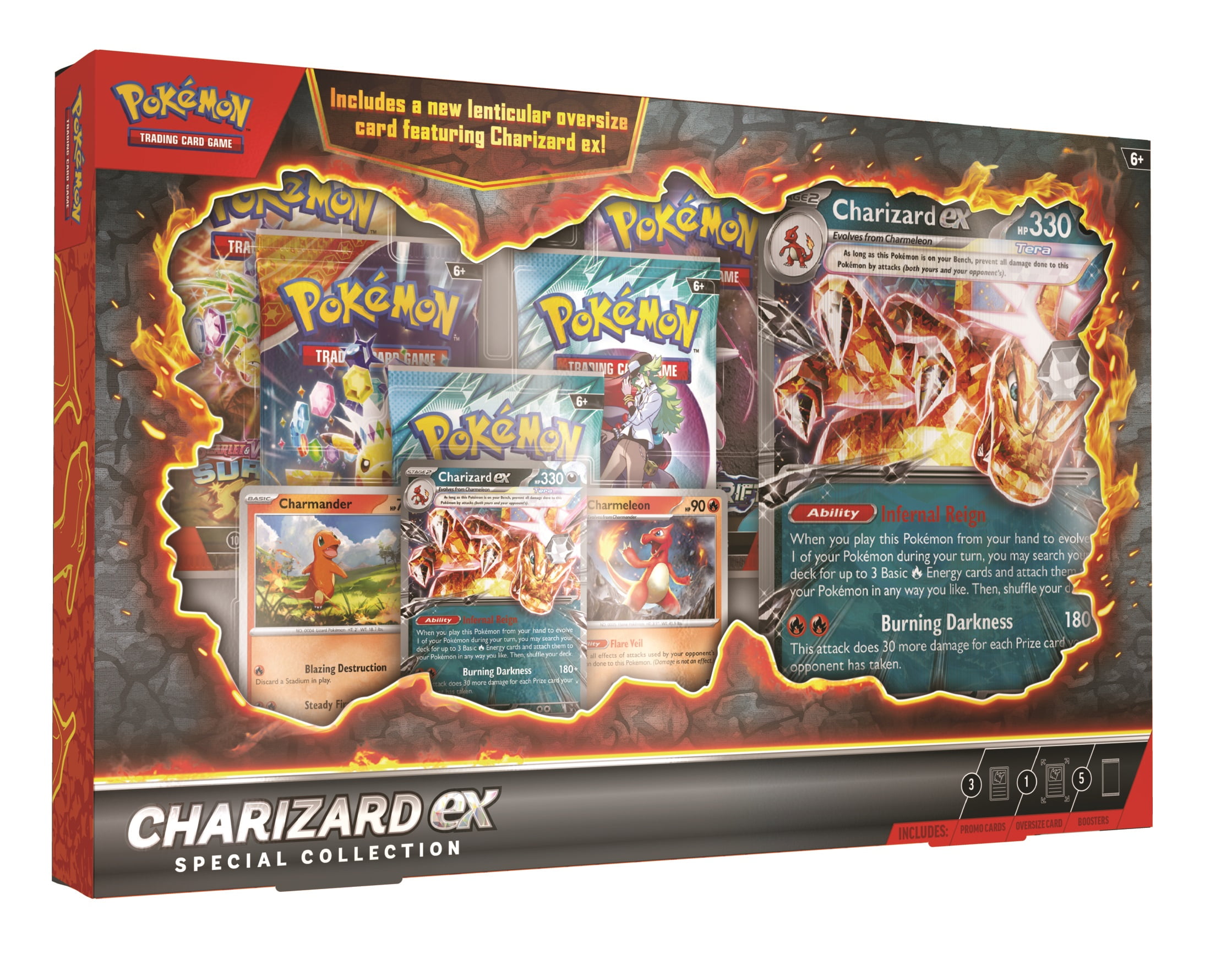 pokemon cards walmart canada Pokémon Cards Extended Artwork Acrylic Case Protector main image 0