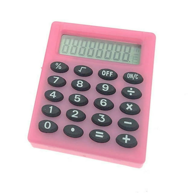 Mini Calculator Battery Powered High Accuracy Portable 8-Digit Display Student Calculator Office Supplies