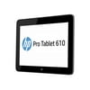 HP Pro Tablet 610 G1 Tablet, 10.1" WUXGA, 2 GB RAM, 32 GB Storage, Windows 8.1 Pro 32-bit, Graphite