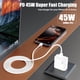 thumbnail image 2 of Cargador Fikeloy 45W USB C de carga rápida para iPhone 16 Pro Max, 2 of 7