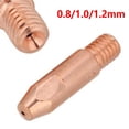 thumbnail image 4 of Copper Contact Tip M6 for Binzel 24Kd Mig/Mag Welding Torch 0.8/1.0/1.2mm, 4 of 5