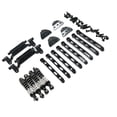 thumbnail image 3 of Kits de actualización de metal para coche RC a escala 1/12, base de barra de acoplamiento delantera y trasera, barras de acoplamiento para Negro, 3 of 9