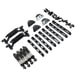thumbnail image 3 of Kits de actualización de metal para coche RC a escala 1/12, base de barra de acoplamiento delantera y trasera, barras de acoplamiento para Negro, 3 of 9