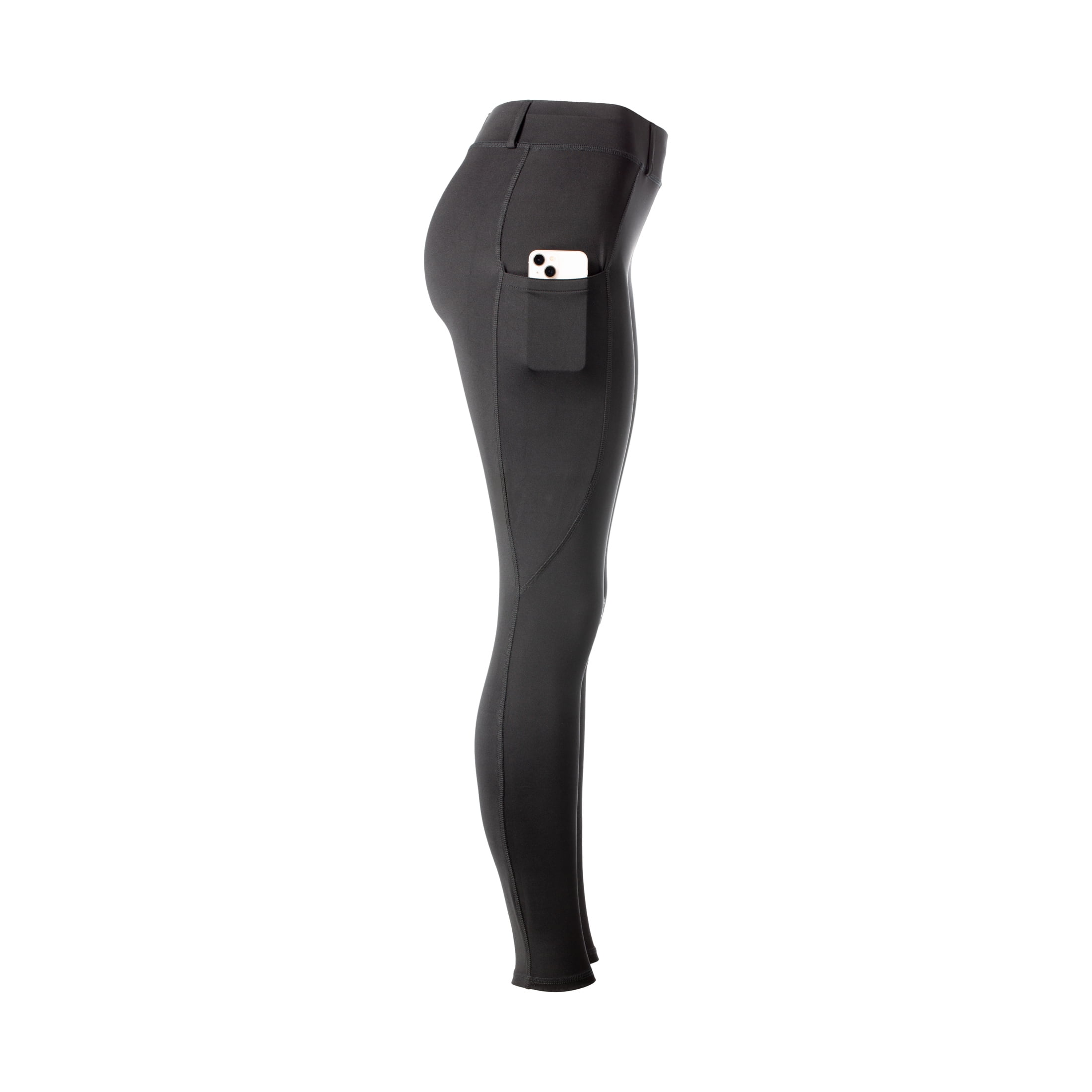 Equinavia Classic Womens Equestrian Silicone Knee Patch Breeches with Phone Pockets | Horse Riding Pants Schooling Tights