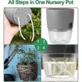 thumbnail image 4 of Herb Pot Set Window Sill Self-Watering Herb Garden for the Kitchen for Fresh Kitchen, 4 of 4