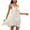 White, variant on Bigersell Tank Dress Ladies Solid Color Hollow Out Stitching Irregular Swing Tank Beach Dress Big & Tall Cocktail Dress Style 42920, Female Mid-Length Dresses Black Free